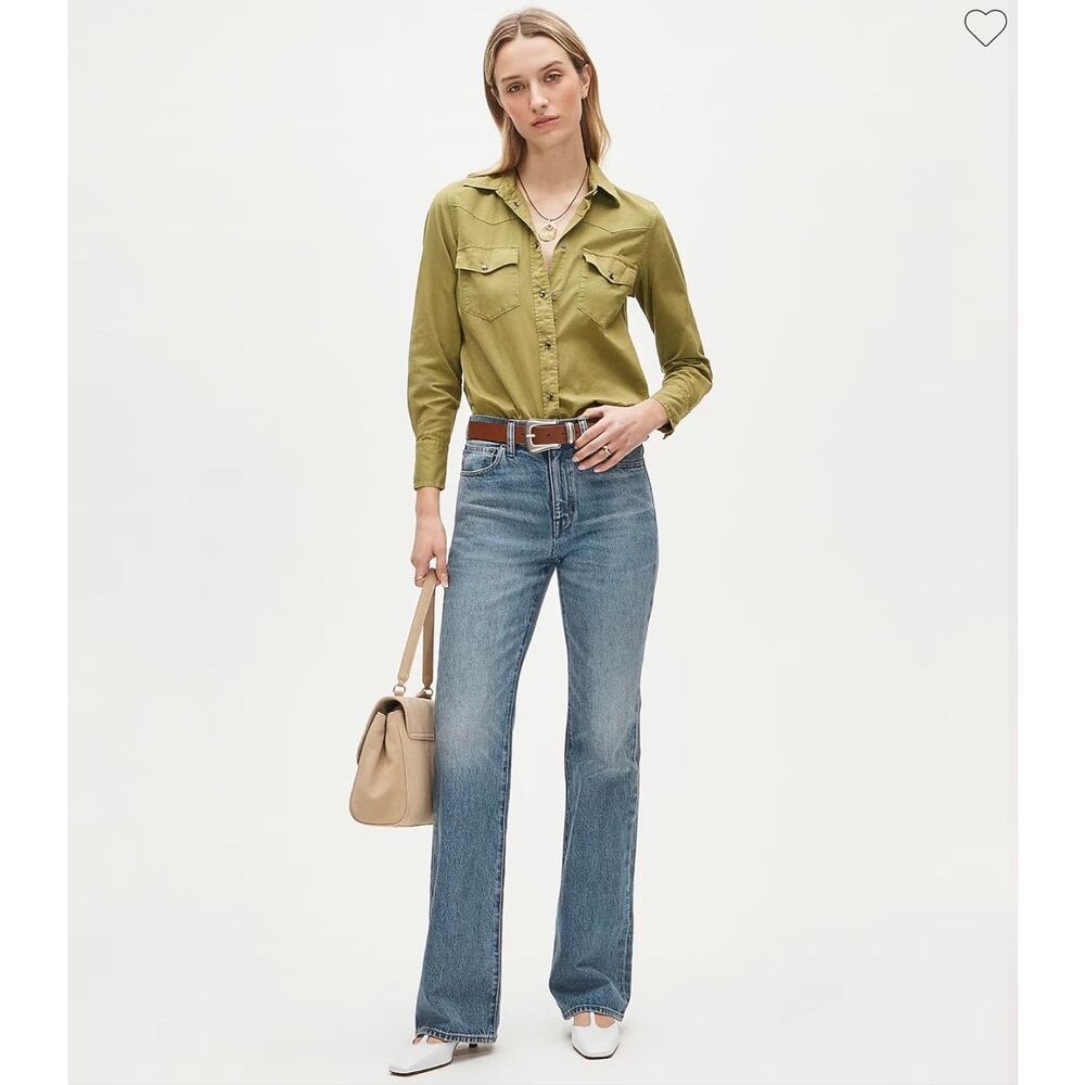 J. Crew slim bootcut jean in Reagan Wash NWT size P25